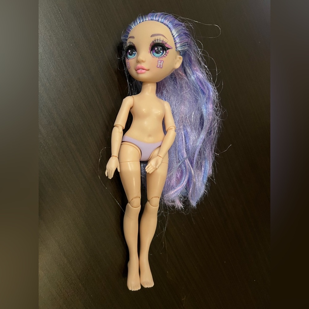 Violet Rainbow High Cheerleader Doll